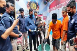 Kombes Pol Sabana pimpin pemusnahan sabu sabu 3,5 kilogram