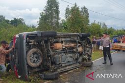 Polres Bangka Selatan selidiki tersangka lakalantas di jalan Desa Jeriji