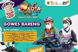 Peringati Hari Jadi ke-104, Pemkot Mojokerto gowes bareng Gubernur Jatim