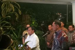 Prabowo: Gerindra belum tentukan arah koalisi songsong Pemilu 2024