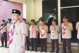 72 anggota pramuka Merangin ikut jamboredi Sungai Gelam