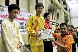 Atlet wushu Kota Medan diharapkan ikuti jejak Lindswell Kwok