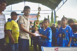 KONI Balangan apresiasi turnamen sepak bola SD
