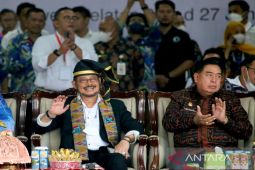Mentan ajak ribuan petani bersama antisipasi krisis pangan global