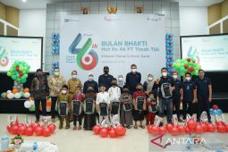 Jelang HUT ke 46 PT TIMAH Tbk, TINS mulai gelar Bulan Bakti