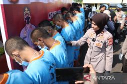 Polisi tangkap 14 pencuri kendaraan bermotor