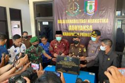 Kejaksaan Negeri Pringsewu resmikan Balai Rehabilitasi Narkotika