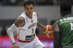 Aduh! Tomcat mampir ke lehernya Brandon Jawato di kampung atlet SEA Games 2023