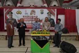 Bupati Pakpak Bharat hadiri puncak peringatan HUT Bhayangkara ke-76