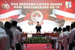 Peringati HUT Ke-76 Bhayangkara, Mabes Polri gelar doa lintas agama untuk Indonesia lebih baik