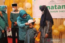 500 anak ikuti sunatan massal sinergi Baznas, PKK HSS, Dinkes dan PT AGM