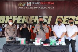 Polres Tanjung Perak gagalkan peredaran 3 kilogram sabu-sabu