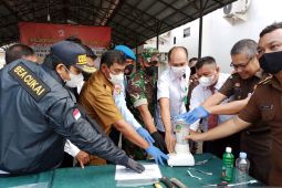 Kejari Kabupaten Belitung musnahkan barang bukti tindak pidana