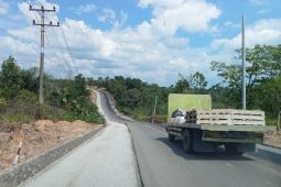 Jalan nasional Jambi-Tanjabbar diperlebar