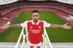 Pelatih Arsenal puji ketajaman Gabriel Jesus selama pra-musim