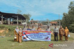Pemkot bersama Polres menitoring hewan ternak antisipasi PMK