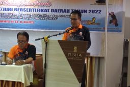 Dispora Sumut tingkatkan kompetensi wasit  dan juri pencak silat
