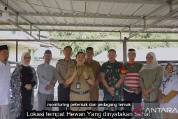 Sapi terinfeksi PMK di Kota Bogor tinggal 60 ekor