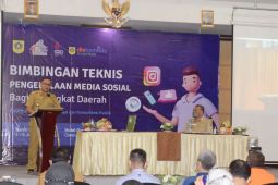 Admin media sosial perangkat daerah Kabupaten Bogor digembleng agar kreatif