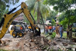 Dinas PU Kota Medan benahi infrastruktur di Petisah