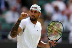 Kyrgios kalahkan Garin untuk menuju ke semifinal Wimbledon