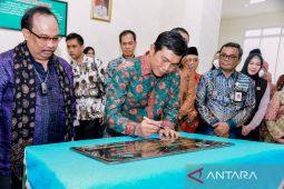 Peresmian gedung baru pelayanan perpustakaan Kabupaten Batanghari