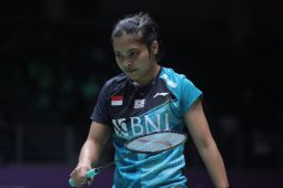 Pebulu tangkis putri Gregoria kalahkan peringkat satu dunia Akane Yamaguchi