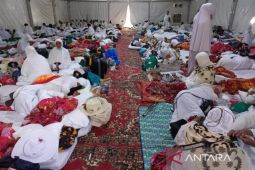 Jamaah haji Indonesia nyaman bermalam di Arafah