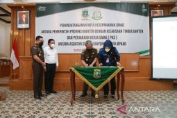 Penanganan Hukum Perdata dan TUN, Kejati dan BPKAD Banten Teken MoU