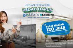 PGN gelar program bedah dapur GasKita senilai Rp120 juta