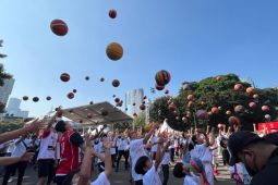 Festival dribel berlangsung semarak di penghujung tur trofi FIBA Asia Cup 2022, basket ON lagi