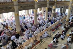 Masjid Agung Idi dipadati jamaah shalat Idul Adha