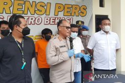 Polres Bekasi tangkap penyiram air keras ke keluarga