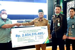 BPJS Ketenagakerjaan sosialisasi manfaat program GN Lingkaran kepada Forum CSR Jambi