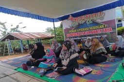 Pekan literasi sekolah SD Negeri 214/IX Bukit Jaya