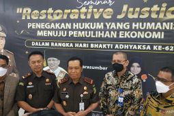 Kejati Kalbar gelar seminar "Restorative Justice"