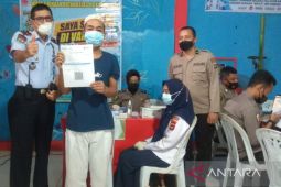 Jelang kunjungan tatap muka, Rutan Kandangan vaksinasi warga binaan
