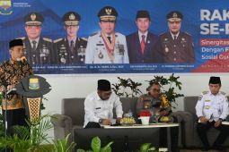 Di Rakor Forkopimda,  Bupati Merangin laporkan empat isu prioritas ke gubernur