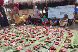 Pos Dai menyalurkan hewan kurban ke Desa Mengaji di Lombok Tengah