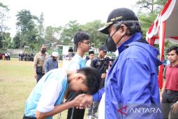 Ratusan santri dan santriwati siap ikuti Pospekab ke-4 Kabupaten Serang