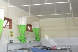 Plafon ambruk diperbaiki rekanan, kamar Mina RSUD Aceh Tamiang sudah difungsikan kembali