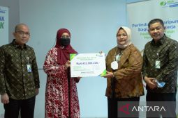 BPJS Ketenagakerjaan berikan manfaat kecelakaan kerja meninggal dunia saat WFH hingga Rp4,4 miliar
