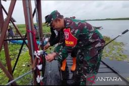 Berkat Kodim 1002 HST, warga Awang Landas tak kesulitan lagi air bersih