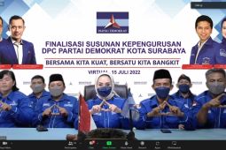 Lucy Kurniasari kembali pimpin Partai Demokrat Surabaya periode 2022-2027