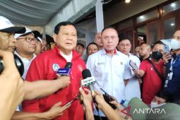 Prabowo Subianto-Iwan Bule buka turnamen Nusantara Open 2022 di Bogor