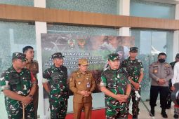 Kasad lakukan pantauan  udara kawasan rawan Karhutla di Jambi