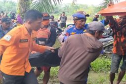 Korban hanyut ditemukan meninggal dunia 10 km dari lokasi kejadian