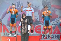 Pebalap Jateng raih Jersey Merah Putih Kejurnas Balap Sepeda Banyuwangi