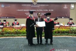 Darma Putra raih doktor ISI Denpasar berkat penelitian wayang ental