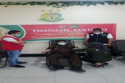 Kejari Tebing Tinggi lakukan kegiatan kemanusian donor darah